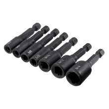 1/4 Hex Shank Thread Tap Socket Adapter M4-M14 HSS Straight Fluted Screw Tap for Machine Tapping Threading Tool
