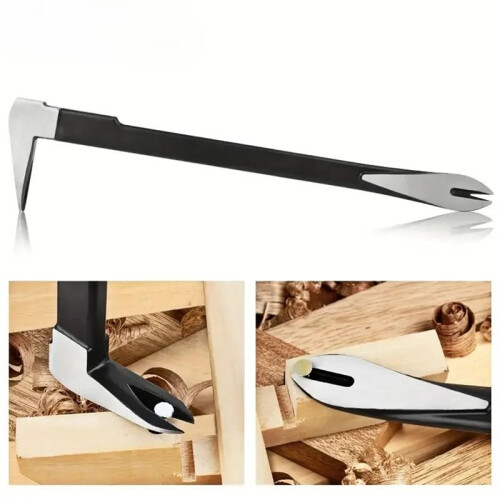 Ferramenta Removedora de Extrator de Unhas de 12 Polegadas para Remodelação Doméstica de Aço Carbono e Ferramentas para Trabalhar Madeira 1