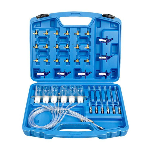 Injector Flow Tester Common Rail Adaptor Oil Return Detection Tools Flow Meter Test Adaptor Set 1