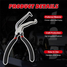 2pcs Electrical Disconnect Pliers,Electrical Connector Pliers for Cars,Fuel  Petrol Clip Pipe Pliers for Automotive