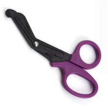 Nurse Trauma Scissors Purple 3Pcs Pack Outdoor Camp First Aid Kit Paramedic Rescue Shears Gauze Bandage Cutting