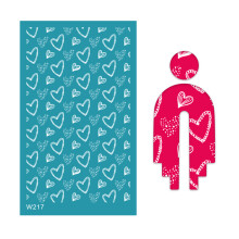 Silk Screen Printing Stencils Reusable Mesh-Stencils-217