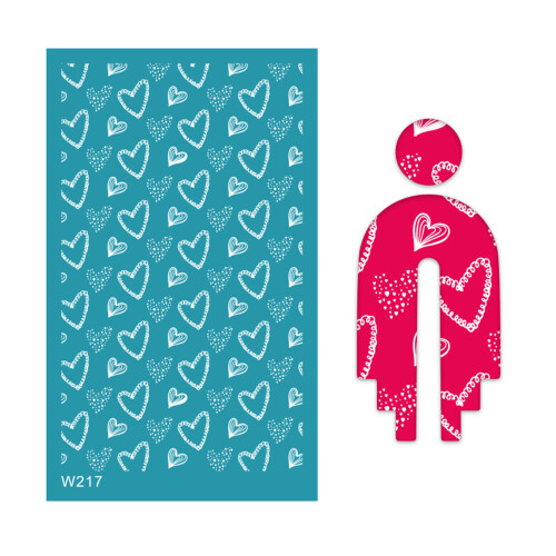 Silk Screen Printing Stencils Reusable Mesh-Stencils-217