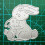 Rabbits Cutting Dies for Scrapbooking Card Making Bunny Die Cuts 6