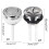 Single/Dual 38mm Flush Toilet Water Tank Round-single button 2