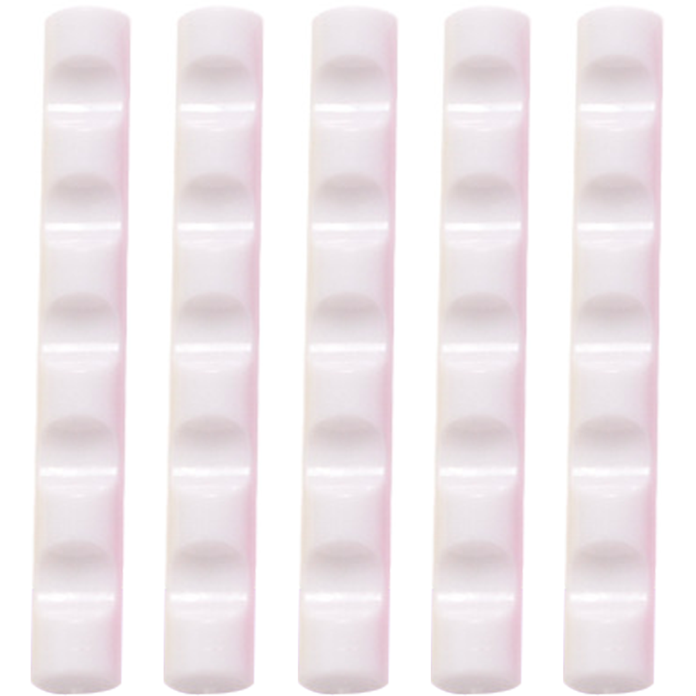 Crystal Pens Organizer For Professional Beauty Salon Use, Stylish Display Option With High Clear Acrylic Material (Accommodates 5 Nail Pens Neatly)