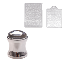 Tampon transparent pour une visibilité optimale des motifs, têtes de tampon remplaçables pour un nettoyage en profondeur. Idéal pour les fêtes