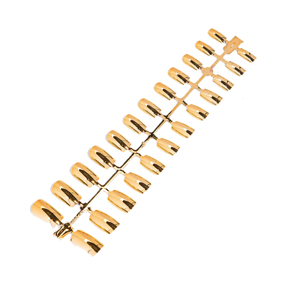 Innovative Press On Nails Offering A Natural Stick On Experience, Almond False Nails With An Elegant Design For Easy To Use Application, Artificial N