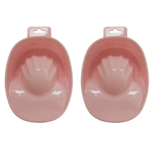 Ergonomic Nail Basin, Durable Plastic Construction for Manicure Tools and Sterilization Treatments, Professional Salon Use Basin for Nail Cuticle Sof