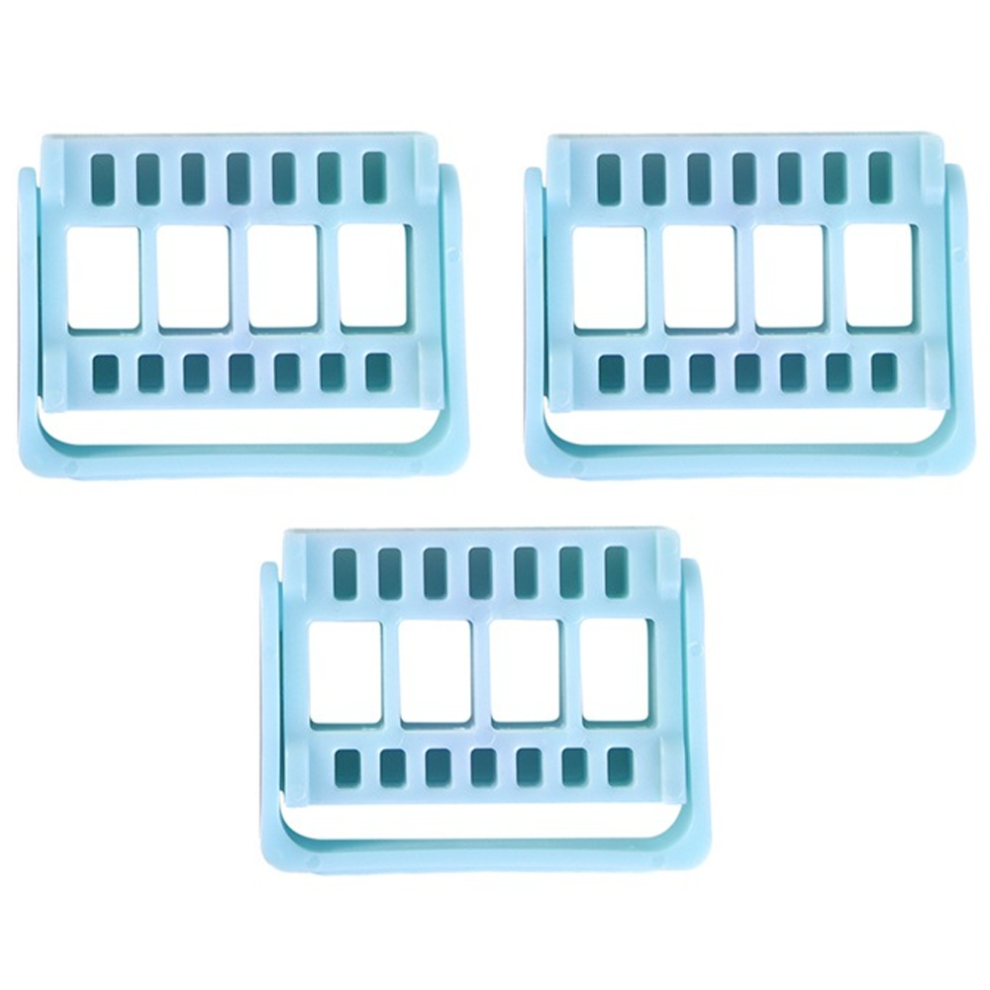 Rectangular Nail Grinding Head Holder, Nail Art Drill Bit Organizer with Dental Endo Block Style 16-Hole Capacity, Securely Fastens Items Prevents Fa
