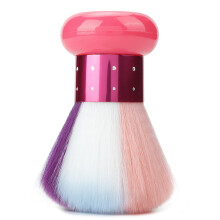 Mini Design Nail Art Dust Brush Multi Functional Art Tools For Cosmetic Makeup With Soft Fiber Hair Comfortable Texture Exquisite Design Mushroom