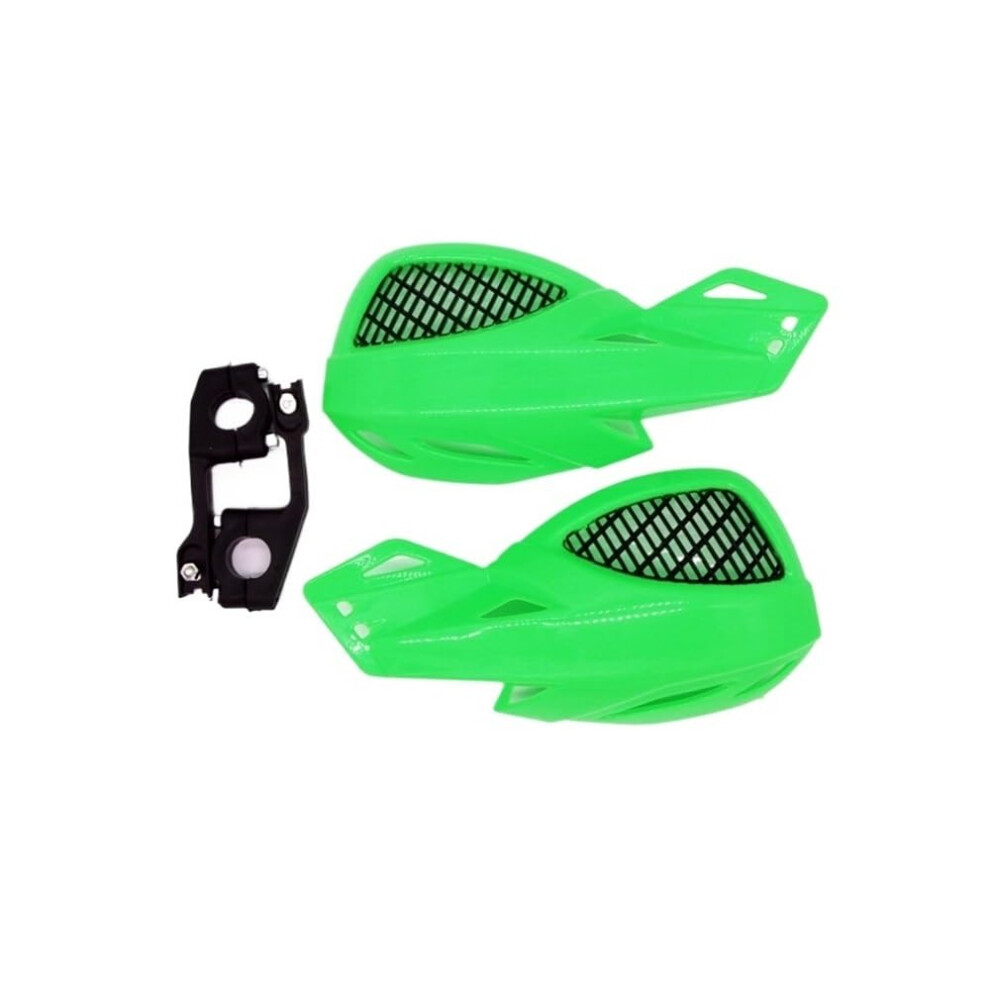 Motorcycle Handguards For 7/8 Inch Handlebars, Handlebar Grip Protector For Dirt Bike Atv Green 9382693184009