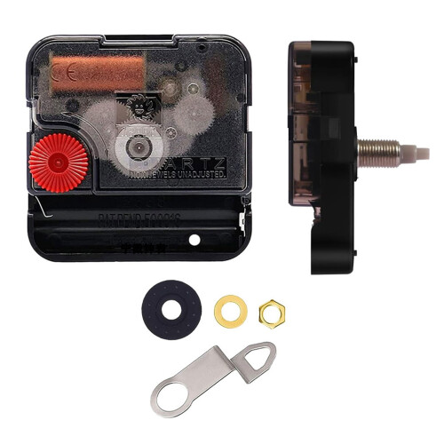 Clock Accessories Central silents-Black Shaft length 20mm