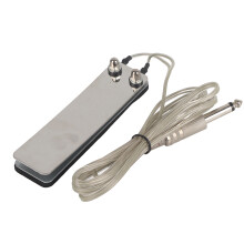 Pedal de tatuagem com base antiderrapante e resistente ao desgaste. Pedal profissional para tatuagem, compatível com todas as máquinas de tatuagem.