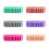 Wall-Mounted Makeup Brush Organizer Silicone Cosmetic-Green 2