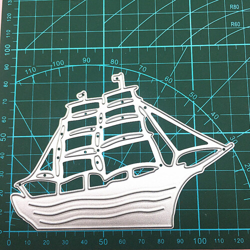 Sailing Ship Cutting Dies Ship Embossing Die Cuts Scrapbooking 2