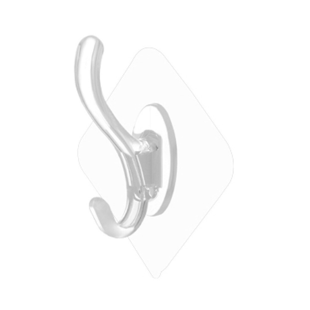 Transparent Sticky Hook Self-Adhesive Hanger-Single Hook 7695000732629