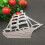 Sailing Ship Cutting Dies Ship Embossing Die Cuts Scrapbooking 6