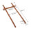 Yoga Mat Strap Adjustable Picnic Blanket Holder for-Brown 3