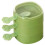 Popsicles Molds 3Layer Stackable Silicone With Sticks And Lid, BPA , Easy Demold, Reusable DIY Popsicles, Green 1
