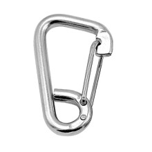 6 cm stainless steel snap hook for diving equipment (1 piece)