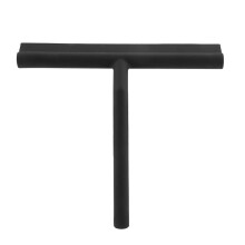 Shower Squeegee with Hook, Ergonomic NonSlip Grip, Stainless Steel Bathroom and Glass Cleaner