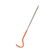 Alloy Tent Pegs for Hiking - High Strength Orange Coated Easy to Use