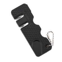 Messenslijper Whetstone Pocket Tools Mini-sleutelhanger-Zwart