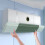 Wall Mounted Air Conditioner Windshield AntiDirect Cold Air Deflector Universal Install Wind Deflector NonStick 1