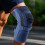 Running Knee Brace  Soft Breathable Knee Pads  Protective Equipment, Dark Blue L Code 2