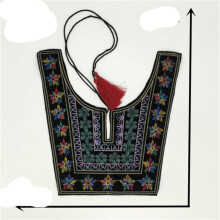Lace Collar DIY Embroidery Ethnic Style Lace Neckline Accessory Decal For Clothes 1 Piece