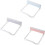 2pcs Grey Wall Mounted Basin Rack Foldable Water Bottle Holder SpaceSaving NoDrill Storage 2