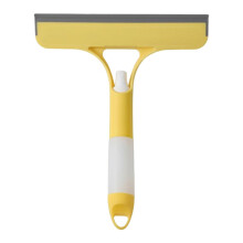 Window Squeegee with Builtin Spray and Elastic Rubber Blade for Car Windows Mirrors Glass