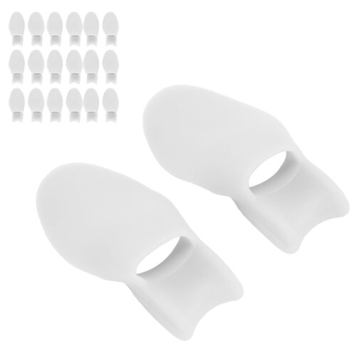 Διορθωτής Hallux Valgus, 10 ζεύγη μη τοξικού SEBS Gel Pad με επένδυση, για ανακούφιση από το 2