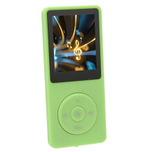 Lecteur MP3 MP4 de 1,8 pouces, 8 Go de stockage, extensible jusqu’à 64 Go, Vert