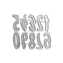 Metal Cutting Dies Letter Number Scrapbooking-QB3635 Digital A