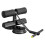 AB Trainer, Abdominal Trainer, Situp training equipment with suction cup, Bodybuilding expander, Black 1