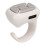 Anello con telecomando Bluetooth ricaricabile via USB per iOS e Android, bianco 12