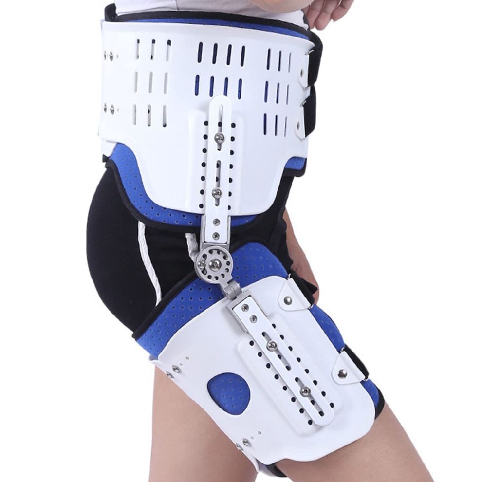 Hinged Knee Support Brace Adult Hip Stabiliser Abduction Orthosis Hip Protection And Groin Hamstring Sciatic Pain Relief