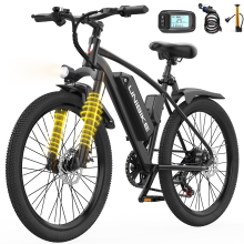 26" Electric Bike 36V10Ah Remov Battery 250W Motor