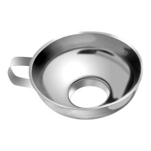 Stainless Steel Funnel Large Food Grade Thickened Kitchen Funnel for Jams, Liquids, Oils, Spices