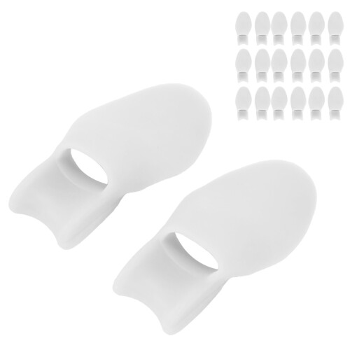 Διορθωτής Hallux Valgus, 10 ζεύγη μη τοξικού SEBS Gel Pad με επένδυση, για ανακούφιση από το 1