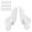Διορθωτής Hallux Valgus, 10 ζεύγη μη τοξικού SEBS Gel Pad με επένδυση, για ανακούφιση από το 6