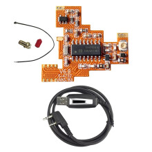 SI4732 V6.8 FPC-Modul + Frequenzschreibkabel für Quansheng UVK5 K6 Kurzwellen-Vollband-/Einseitenbandempfang