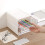 Transparent Desktop Storage Box Drawer Type Office File Storage Box Bedroom Study Stack Combination Portable Storage Box 5