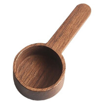 Holz-Kaffee-Messlöffel, Lebensmittelecht, Löffel mit Langem Griff, Messlöffel für Kaffeebohnen, Messlöffel für Kaffeepulver