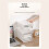 Transparent Desktop Storage Box Drawer Type Office File Storage Box Bedroom Study Stack Combination Portable Storage Box 6