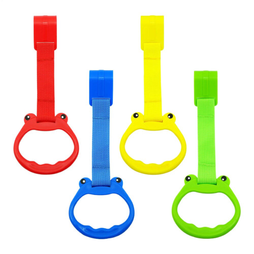 Baby Pull Up, 4 Pieces Cartoon Grasping Handles, Odorless Exercise Training Tool