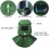 Industrial Sand Blasting Headgear Clear Front For Maximum Visibility PC Lens Compatible Polycarbonate Lens 5