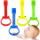 Baby Pull Up, 4 Pieces Cartoon Grasping Handles, Odorless Exercise Training Tool 3